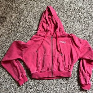 Balance Cropped Zip Up